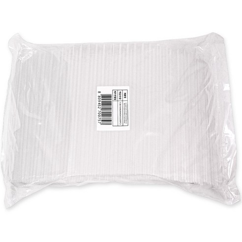 대성산업 일자 투명 벌크 버블티 스트로우 12 x 210 mm 실사용 후기 | 효과 있을까? 썸네일