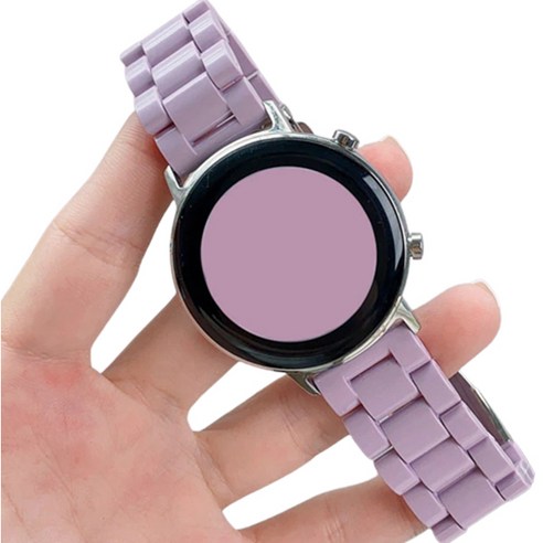 아이엠판다 갤럭시워치 파스텔 스트랩 시계줄 22mm, 라벤더, 1개