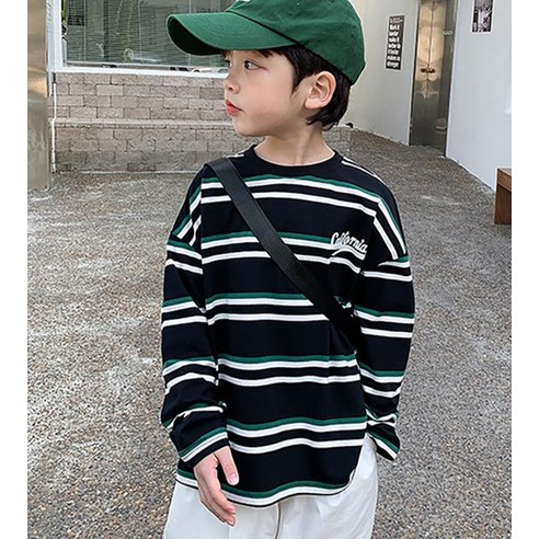 꼰띠키즈 남아용 럭키 긴팔 티셔츠 이미지 2