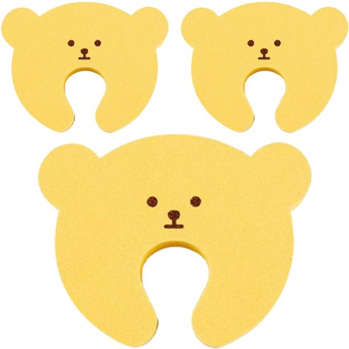 아가드 베베 도어쿠션, 옐로우, 3개