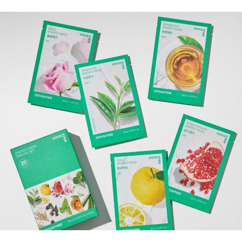 이니스프리 에너지 마스크 스페셜 10종 x 2p 세트 이미지 4