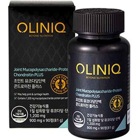 올리닉 조인트 뮤코다당단백 콘드로이친 플러스 81g, 90정, 1개