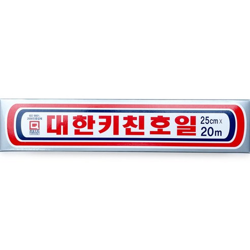 대한웰빙은박접시 호일 25cm x 20m, 1개