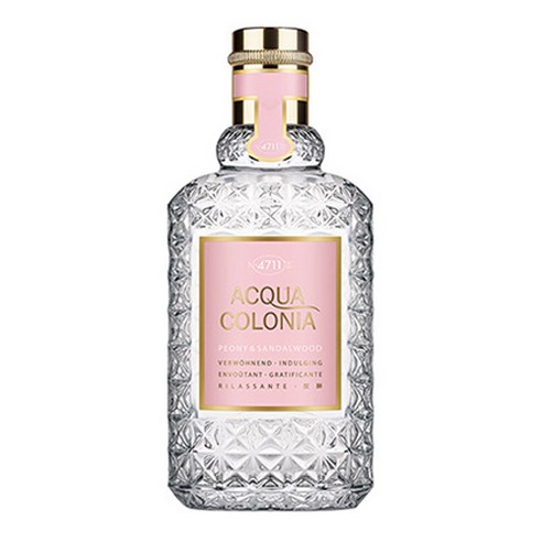 4711 아쿠아 콜로니아 오 드 코롱 피오니 앤 샌달우드, 100ml, 1개