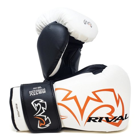 라이벌 에볼루션 RS11V 복싱글러브, 화이트, 1세트