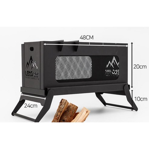 레토 접이식 불멍 프리미엄 화로대 후기 분석 - 최종 패키지 구성품