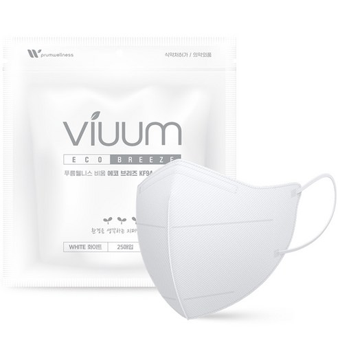 viuum 에코브리즈 새부리형 마스크 대형 KF94