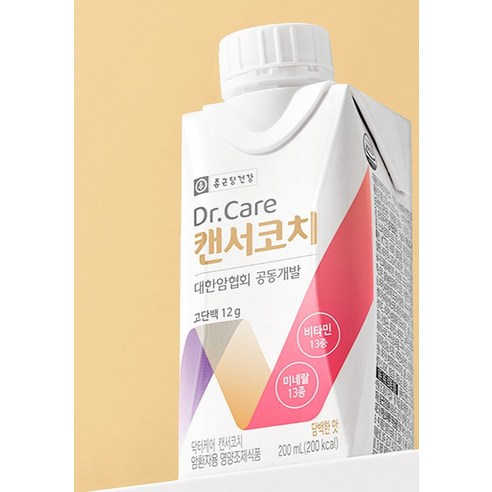종근당건강 닥터케어 캔서코치 환자영양식 200ml, 24개 이미지 3