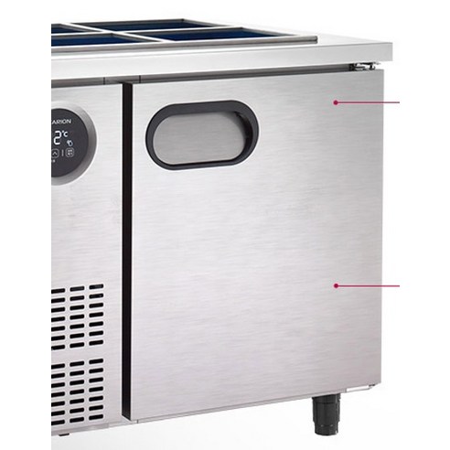 스타리온 무광메탈 반찬 냉장고 900 방문설치 이미지 3