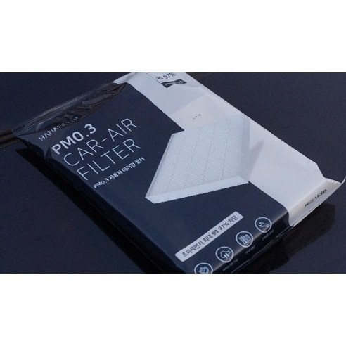 하나필터 PM0.3 카니발 4세대 에어컨 필터 전면 + 후면 이미지 3