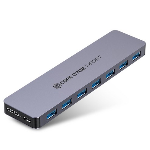 씽크웨이 Core D702 USB3.0 7포트 허브 D702 - USB허브 | 쿠팡