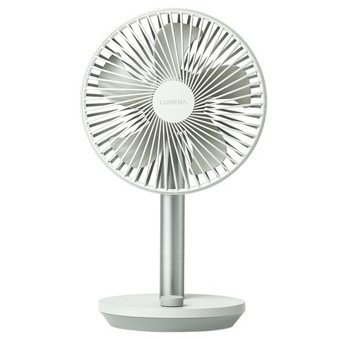 루메나 탁상용 무선 선풍기, FAN STAND 4X, 페일 그린