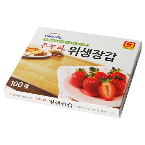 온누리 위생장갑, 100개, 1개