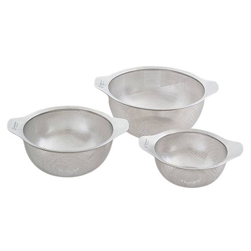 스텐팩토리 프리미엄 스텐304 양수 펀칭 멀티볼 3종 세트 소(180 x 75 mm), 중(220 x 95 mm), 대(260 x 115 mm) × 1세트, 소(180 x 75 mm), 중(220 x 95 mm), 대(260 x 115 mm) × 1세트 섬네일