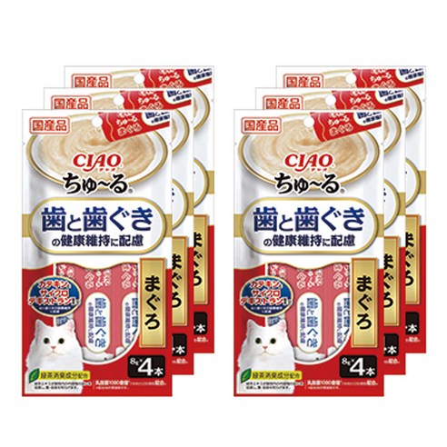 챠오츄르 고양이 짜먹는 간식 구강건강케어 4p 솔직 후기 | 실제 사용자 리뷰 총정리 - 상품 이미지 1