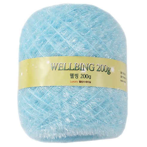 연일섬유 웰빙수세미 콘사 뜨개실 200g, 44아쿠아민트, 1개