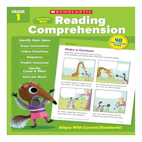 스콜라스틱 Success with Reading Comprehension Grade 1 - 교육 이론 | 쿠팡