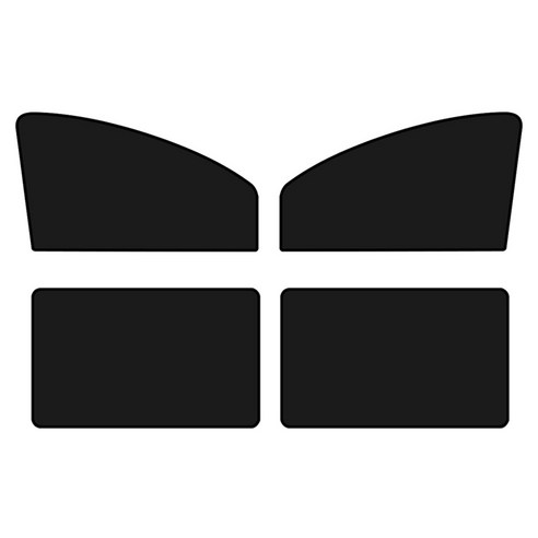 카템 차량용 마그네틱 햇빛가리개 암막커튼 앞좌석 2p + 뒷좌석 2p 풀... 실사용 후기 | 효과 있을까? - 상품 이미지 1