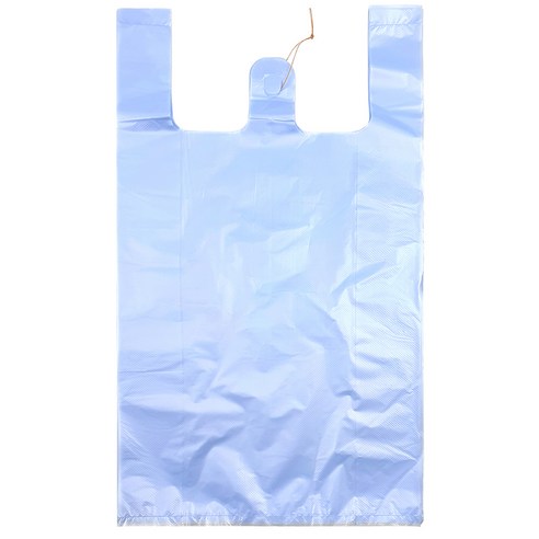 월드크린 손잡이 이불 비닐봉투 하늘, 50L, 100개