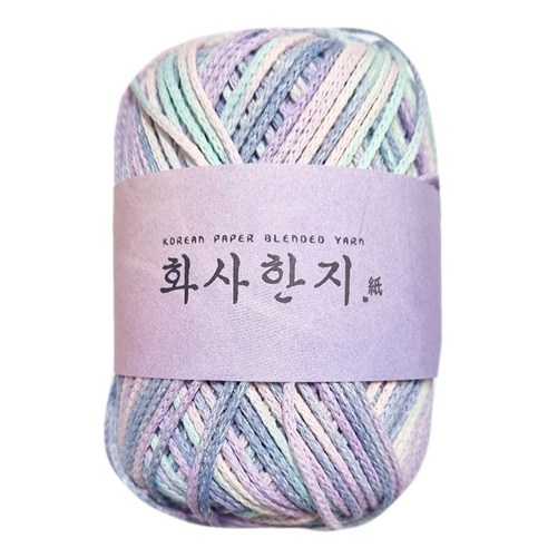화사한지 뜨개실, 26파스텔레인보우나염, 1개