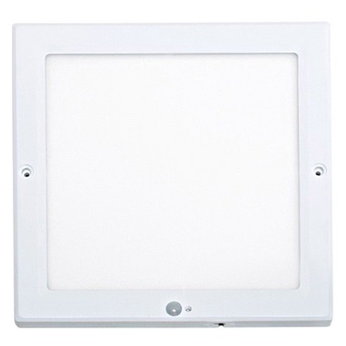 번개표 LED 사각 센서등 20w 220mm 6500K, 주광색, 1개