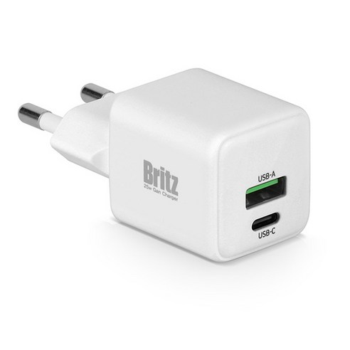 브리츠 USB C타입 / A타입 GaN 고속충전 2포트 어댑터 BZ-PD25W