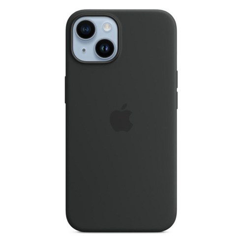 Apple 정품 아이폰 맥세이프 실리콘 케이스, 아이폰 14, 미드나이트