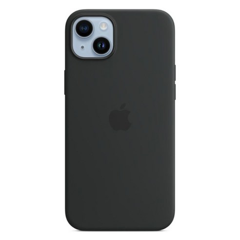 Apple 정품 아이폰 맥세이프 실리콘 케이스, 아이폰14 Plus, 미드나이트