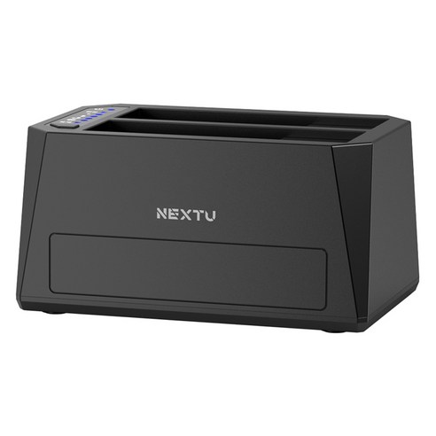 넥스트유 크발소 2베이 SSD HDD 하드 도킹스테이션 하드카피 복사기