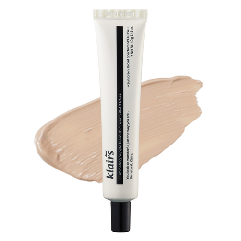 클레어스 일루미네이팅 서플 블레미쉬 크림 SPF40 PA++, 내추럴베이지, 40ml, 1개