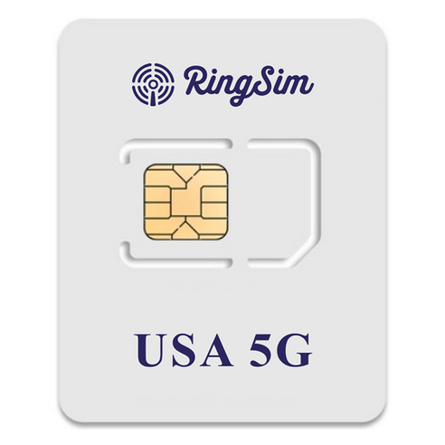링심 미국 5G 매일 데이터 무제한 유심칩 개봉기 | 실사용 후기 - 상품 이미지 1