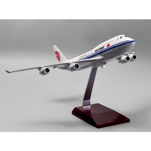 1/200 B747-400 中國國際航空飛機模型HF115599WH, 白色, 1個- 交通工具
