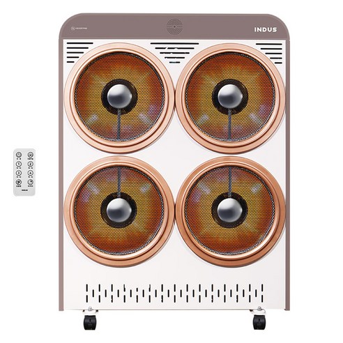 압도적인 성능과 편리함으로 완성하는 따뜻한 겨울: 인더스 4구 하이라이트 전기히터 대형