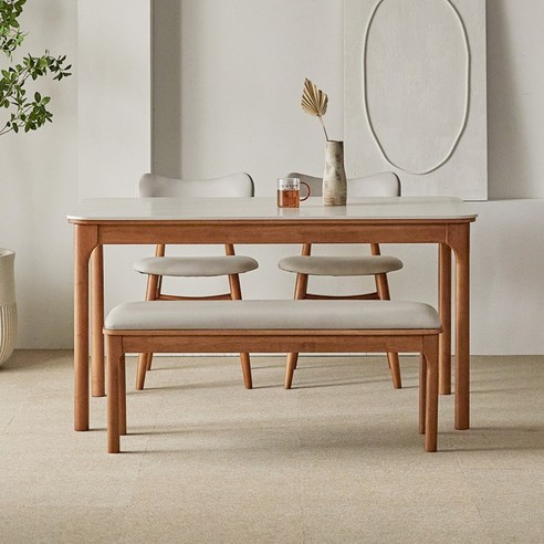 파로마 채튼A 통세라믹 원목식탁 후기 분석 - 설치 완료 모습