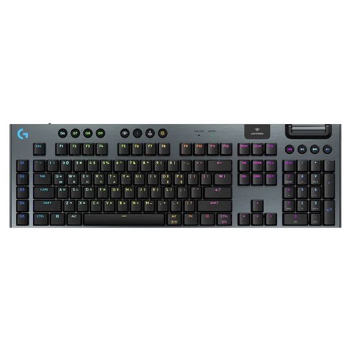 로지텍 G915 X LIGHTSPEED 키보드, 블랙, 키보드(Y-R0069), 리시버(CU0021), 적축