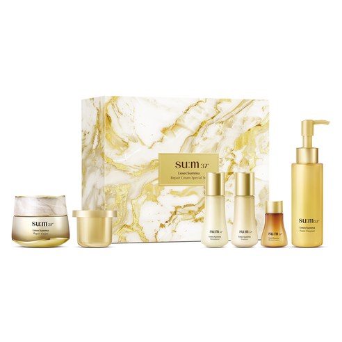 숨37도 로시크숨마 리페어 크림 50ml + 리필 50ml 세트, 1세트