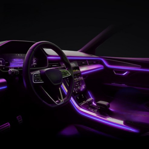 오토크루 LED DIY 엠비언트 스트립 EL와이어 USB형 2m 실사용 후기 | 효과 있을까? - 상품 이미지 1