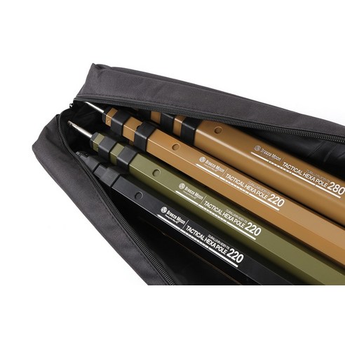 캠핑 폴대 정리, 이제 브리즈문 슬라이드 폴대 가방으로 간편하게