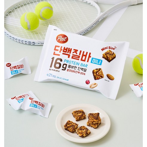 포스트 단백질바 미니 21p 231g, 2개 이미지 3