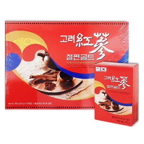 조은약초 고려홍삼절편 골드, 200g, 1개