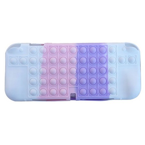 데이소이 푸쉬팝 닌텐도 스위치 실리콘 케이스 OLED 08 화이트팝 × 1개, 08 화이트팝 × 1개 섬네일