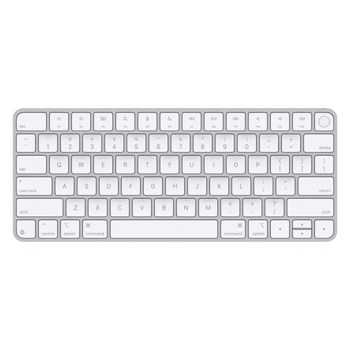Apple 2024 Touch ID Magic Keyboard, 화이트, 영어