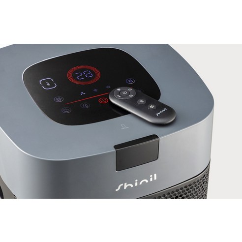 신일 PTC히터 휴대성 및 가벼운 무게 강조 사진