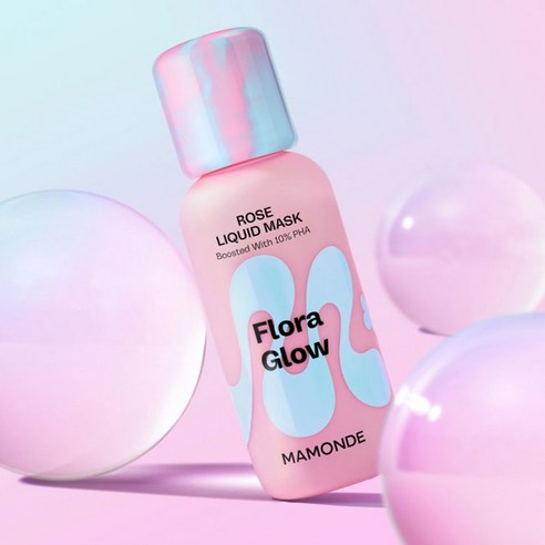 마몽드 플로라글로우 로즈 리퀴드 마스크 이미지 3
