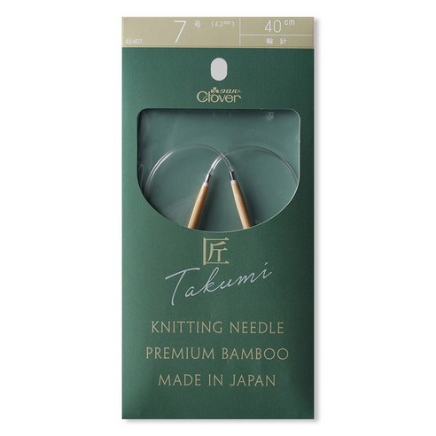 Clover 타쿠미 줄바늘 S 40cm 45-607, 1개