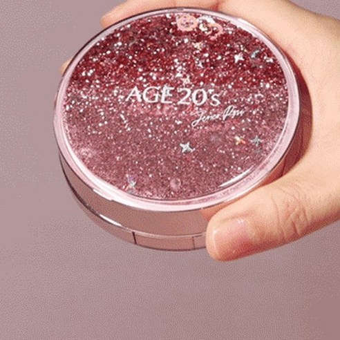 에이지투웨니스 예리코 로즈 에센스 커버 팩트 샤이닝 드롭 케이스 1p + 리필 2p 세트 12.5g 이미지 3