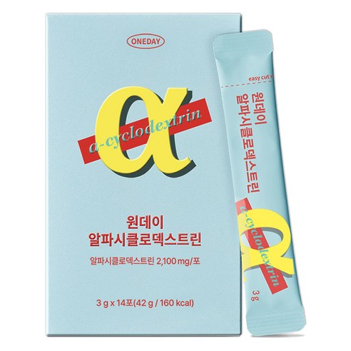 데이즈온 원데이 알파시클로덱스트린 14p 42g, 1개 실사용 후기 | 효과 있을까? - 상품 이미지 1