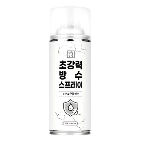 생활공식 초강력 방수스프레이 투명, 420ml
