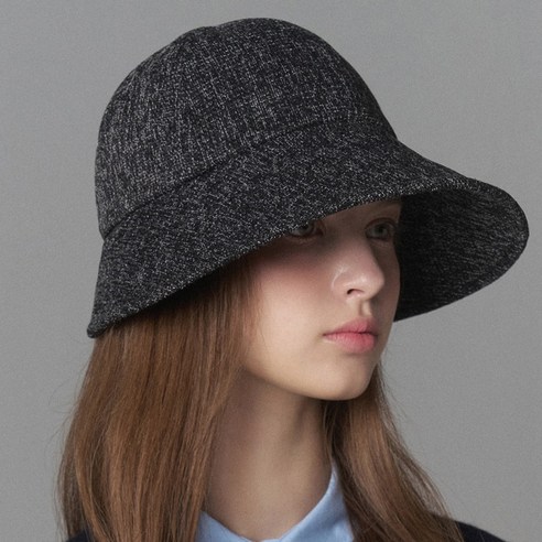 화이트샌즈 여성용 트위드 보닛햇 헤리스 후기 분석 - 모자 내부 사이즈 조절 상세