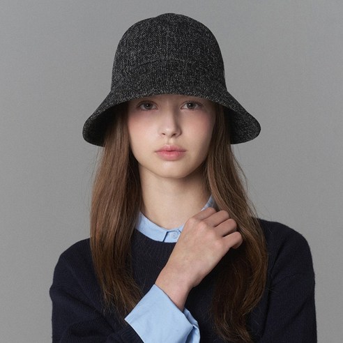 화이트샌즈 여성용 트위드 보닛햇 헤리스 후기 분석 - 질감 및 색상 확인